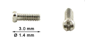 Винты 1,4 / 3мм / 120 шт - 1уп. купить оптом