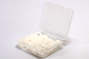 Стоппер кольцо "белый" (уп. 20 пар.) для очков оптом Стоппер кольцо "белый" (уп. 20 пар.) для очков оптом