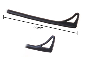 Наконечник силиконовый со стоппером черный (шт.) купить оптом