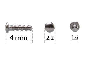Купить винты 1,6 / 4мм / 90 шт - 1уп. оптом дешево с доставкой в 