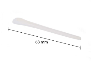 Наконечник силиконовый белый узкий (шт.) купить оптом