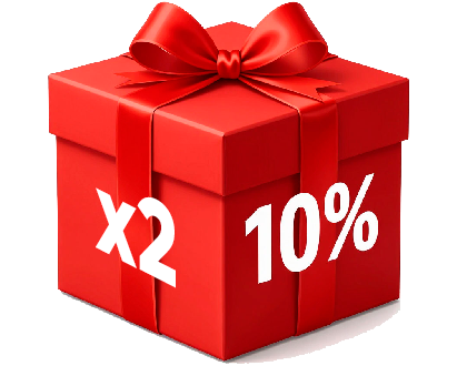 Скидка 10% на 2 первых заказа!