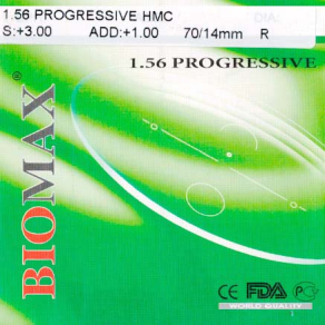 Купить линза полимерная прогрессивная progressive n=1.56 hmc emi (цена за пару) оптом дешево с доставкой в 