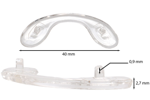 Купить носоупор (силикон сдвоенный yп.10шт.) оптом дешево с доставкой в Санкт-Петербург