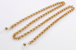 Купить цепочка для очков №5 (золото) оптом дешево с доставкой в 