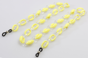 Купить цепочка для очков №1 (желтая) оптом дешево с доставкой в 