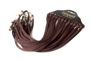 Купить шнурок-лента для очков коричневый (уп 12шт.) оптом дешево с доставкой в Санкт-Петербург