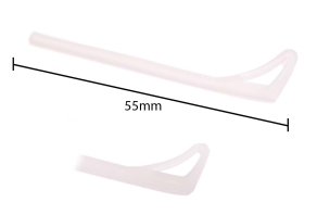 Наконечник силиконовый со стоппером белый (шт.) купить по оптовой цене