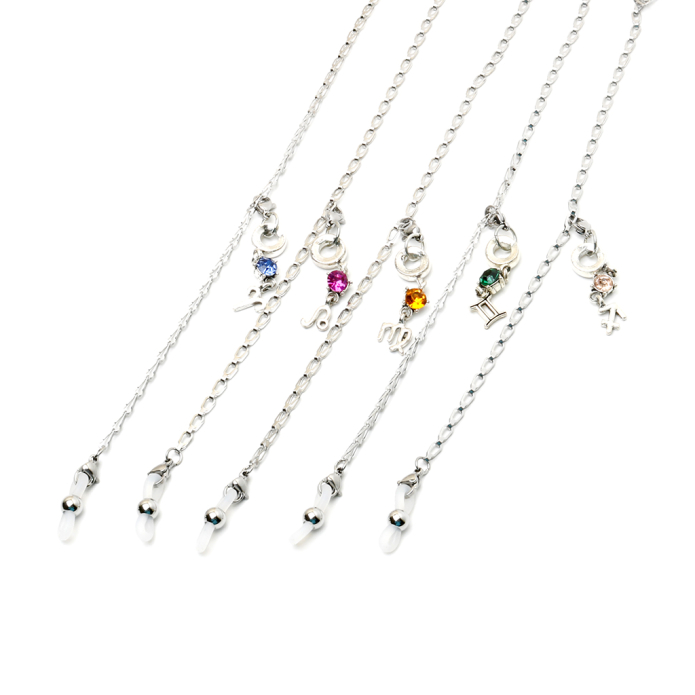 Цепочка для очков №10 (серебро) для очков оптом