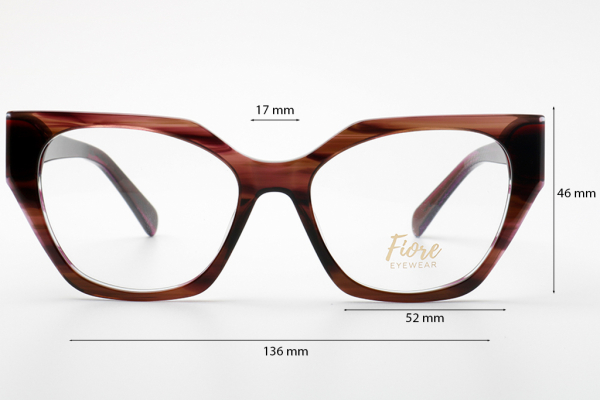 Оправа Fiore 6045 с3 комплект футляр+салфетка оптом