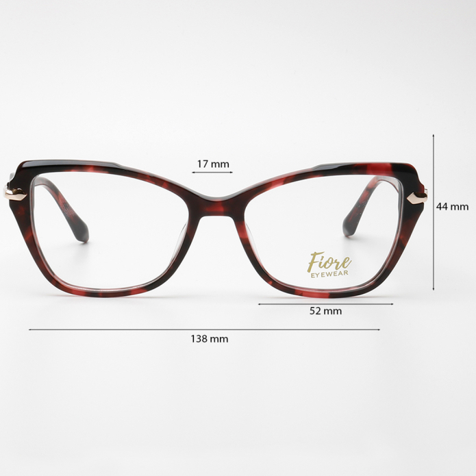 Оправа Fiore 9780 c2 комплект футляр+салфетка оптом