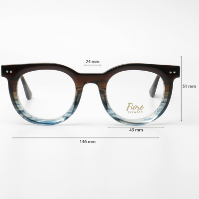 Оправа Fiore 2811 c3 комплект футляр+салфетка оптом