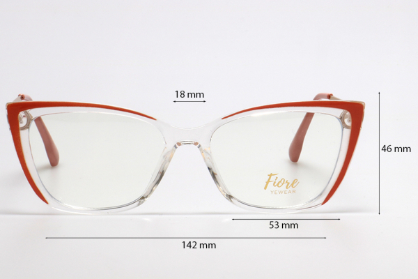 Оправа Fiore 8009 c5 комплект футляр+салфетка оптом