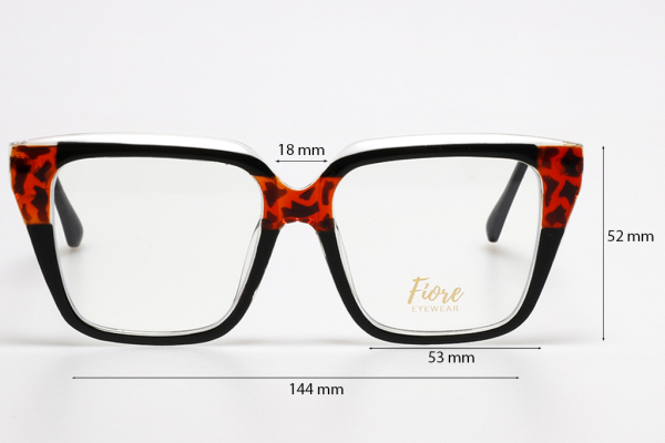 Оправа Fiore 8017 c2 комплект футляр+салфетка оптом
