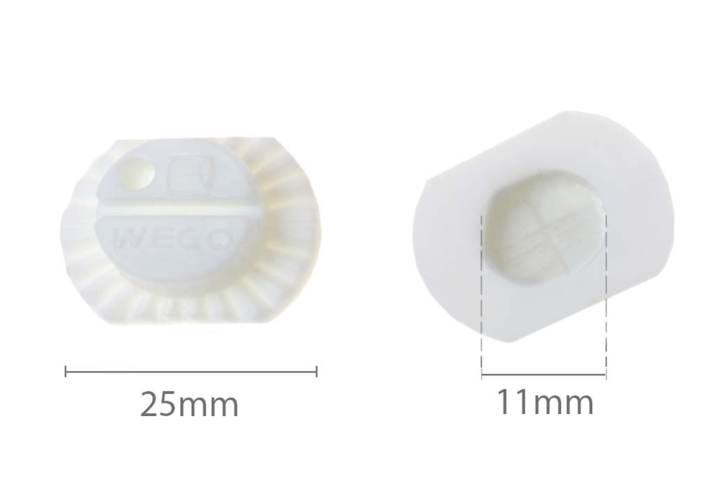 Блок под липкий сегмент (овальный 20/25 мм.) купить по оптовой цене