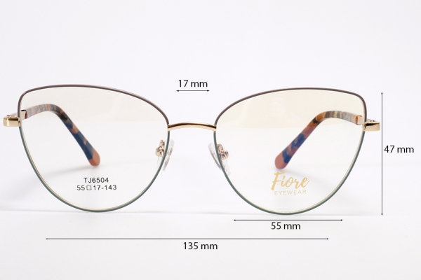 Купить Оправа Fiore 6504 c6 комплект футляр+салфетка оптом дешево с доставкой в Санкт-Петербург