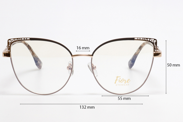 Оправа Fiore 9629 c5 комплект футляр+салфетка оптом