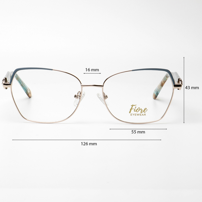 Оправа Fiore 9029 с4 комплект футляр+салфетка оптом