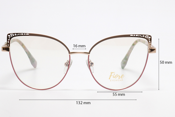Оправа Fiore 9629 c3 комплект футляр+салфетка оптом