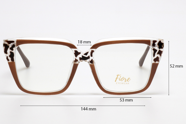 Оправа Fiore 8017 c6 комплект футляр+салфетка оптом
