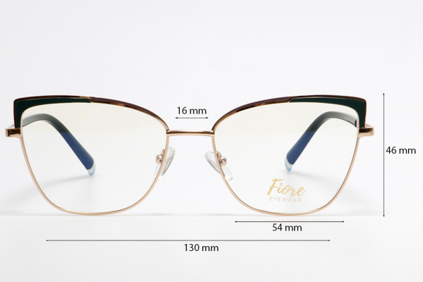 Оправа Fiore 9628 c4 комплект футляр+салфетка оптом