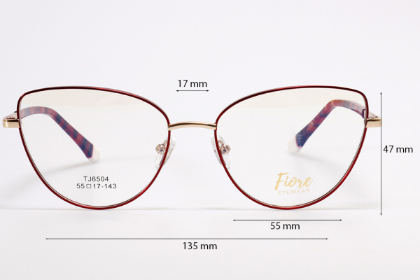 Оправа Fiore 6504 c5 комплект футляр+салфетка оптом