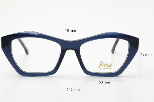 Оправа Fiore 1554 c2 (комплект футляр+салфетка) оптом