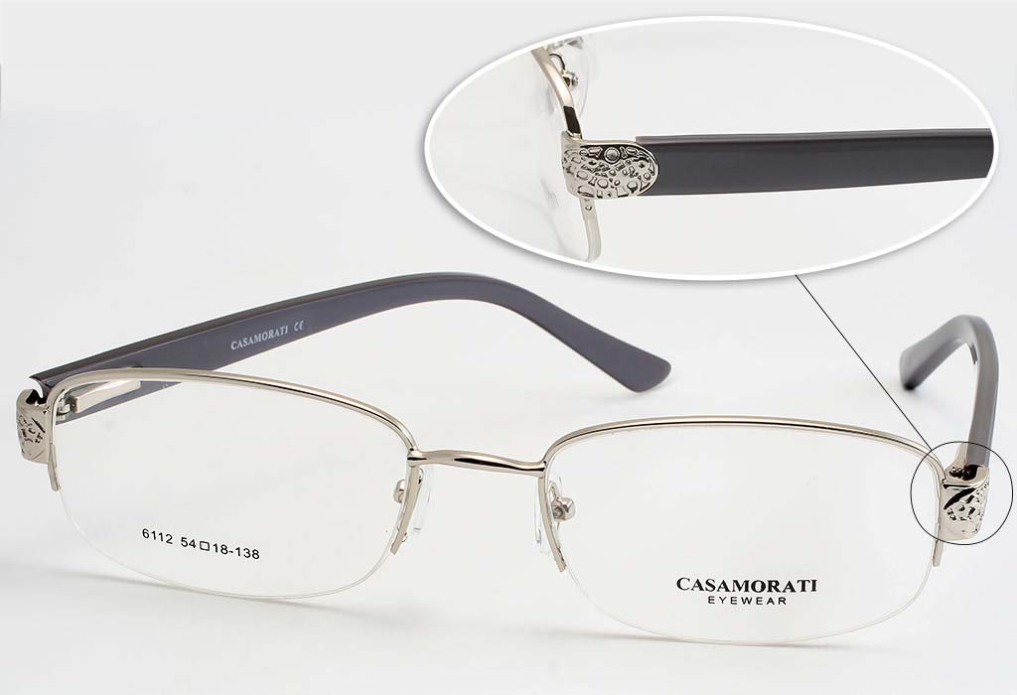 Купить Оправа Casamorati 6112 silver оптом дешево с доставкой в Санкт-Петербург