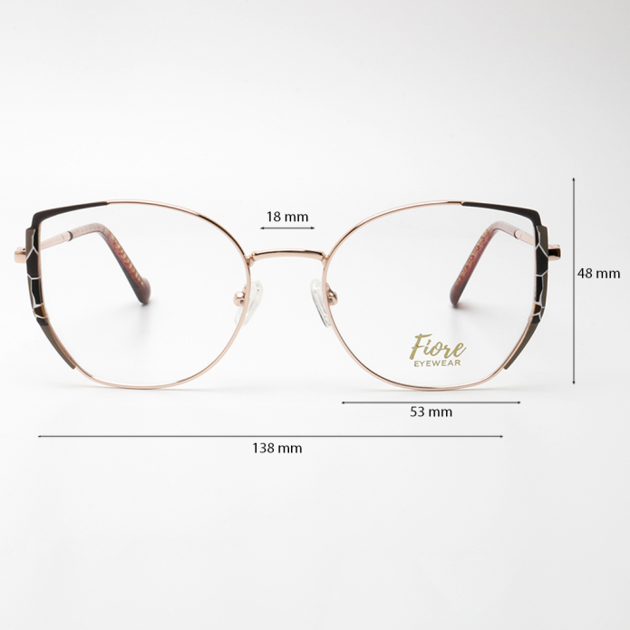 Оправа Fiore 3302 с8 комплект футляр+салфетка оптом