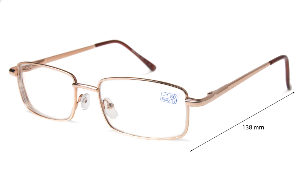 Готовые очки Mien 1201 c1 (стекло) фотохромные,цвет:коричневый оптом