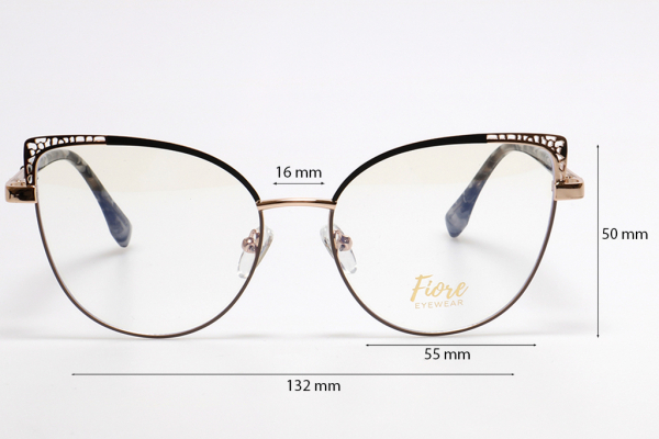 Оправа Fiore 9629 c1 комплект футляр+салфетка оптом