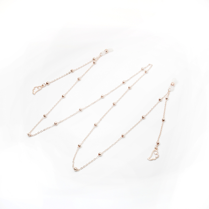 Цепочка для очков №4 (золото) для очков купить по оптовой цене