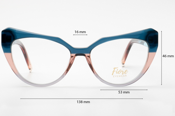 Оправа Fiore 6061 с2 комплект футляр+салфетка оптом