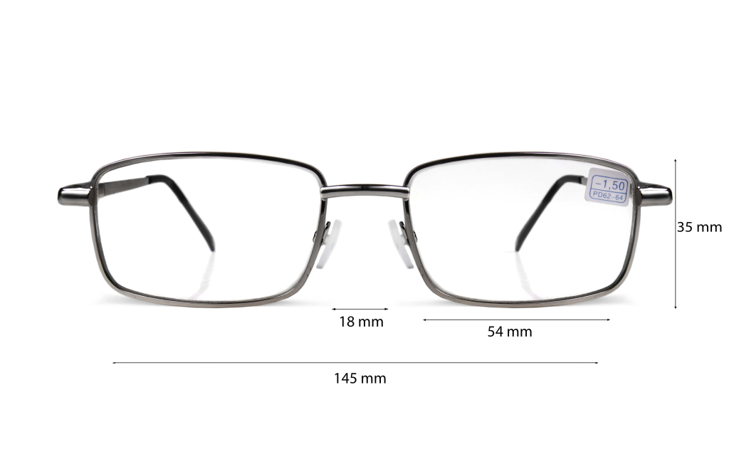 Готовые очки Mien 1201 c2 (стекло) фотохромные,цвет:серый оптом