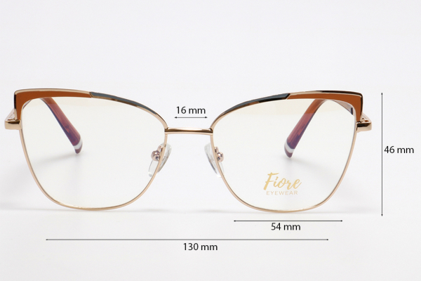 Оправа Fiore 9628 c6 комплект футляр+салфетка оптом