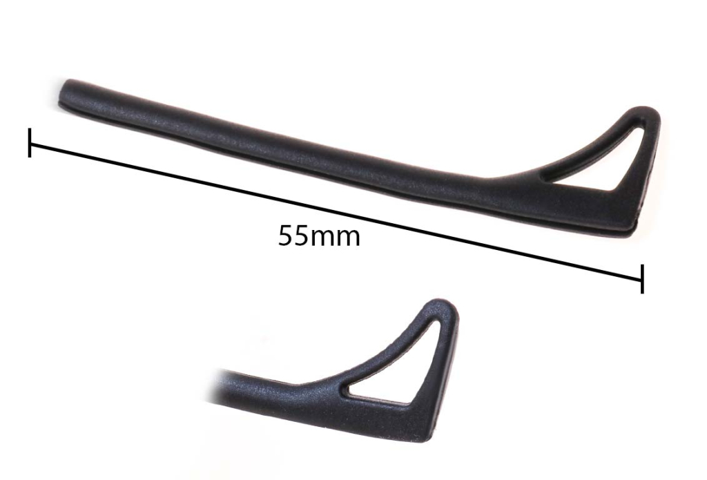 Наконечник силиконовый со стоппером черный (шт.) купить по оптовой цене