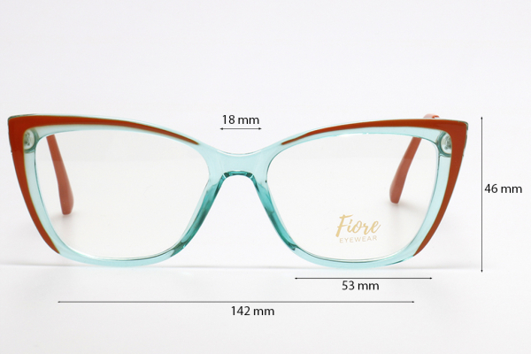 Оправа Fiore 8009 c3 комплект футляр+салфетка оптом
