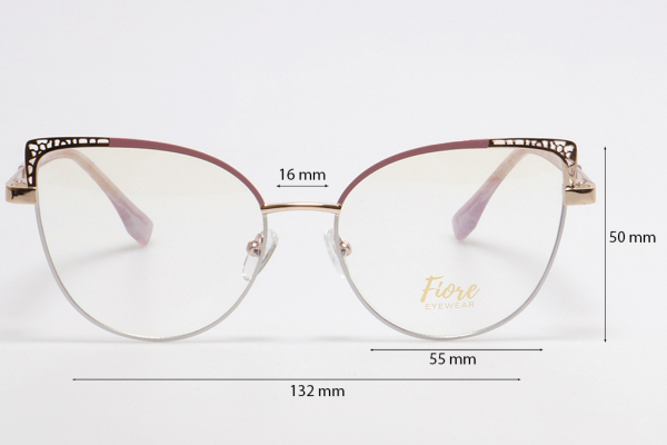 Оправа Fiore 9629 c2 комплект футляр+салфетка оптом