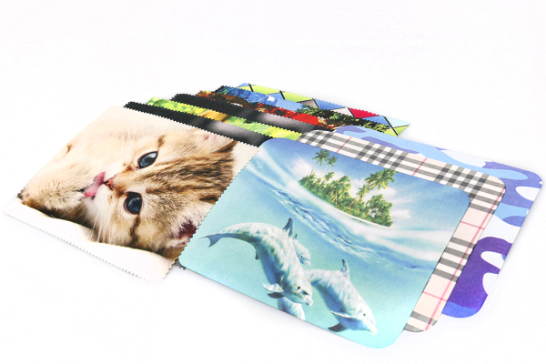 Салфетка для очков микрофибра c рисунком 15*18 (уп.-10шт.) оптом