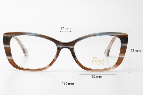 Оправа Fiore 32028 с3 комплект футляр+салфетка оптом